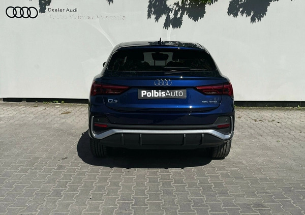 Audi Q3 cena 185556 przebieg: 8, rok produkcji 2024 z Rybnik małe 379